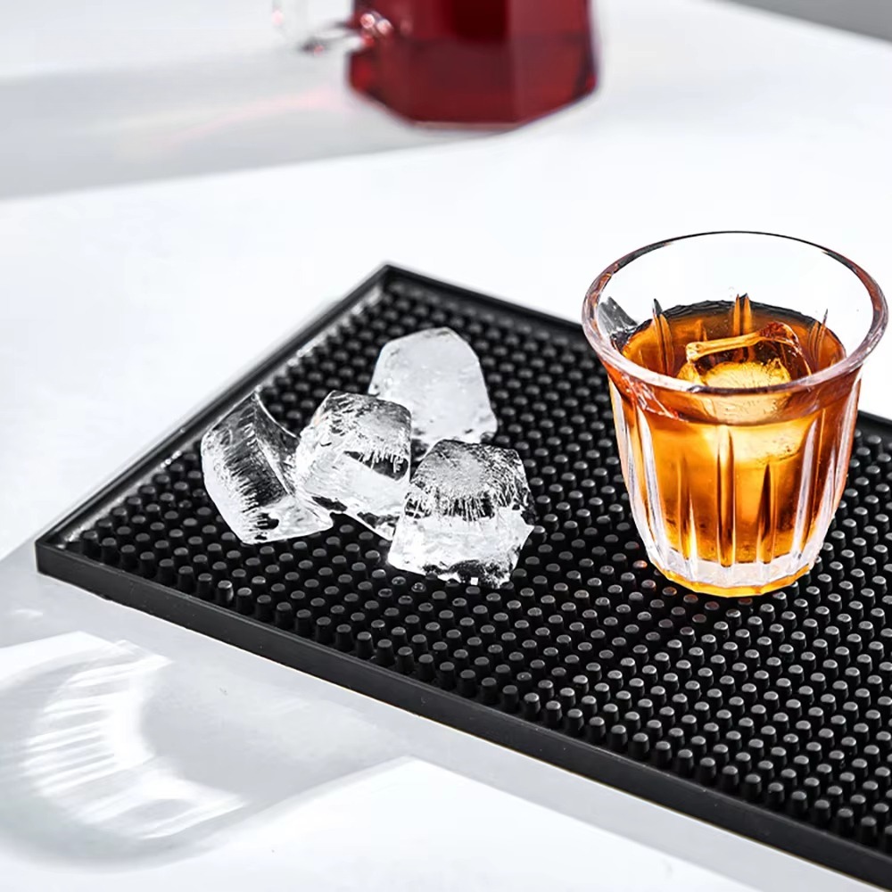 Rubber Bar Mat Coasters Coffee - огляд і ціна Bar Mat Rubber