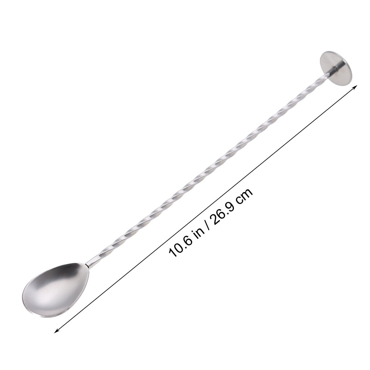 304 Stainless Steel Cocktail B - огляд і ціна Bar Spoon Twisted