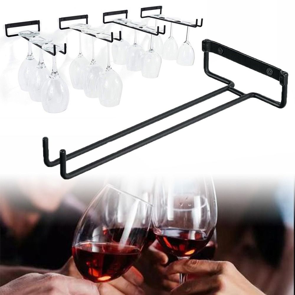 Wall Mounted Stemware Holder K - огляд і ціна Home Bar Setup