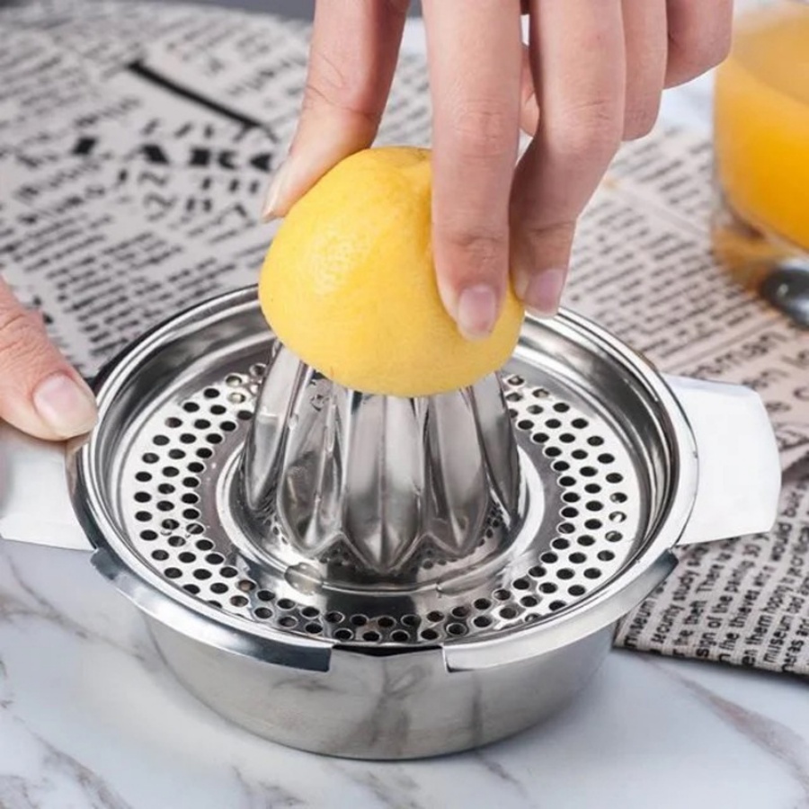 Manual Stainless Steel Lemon O - огляд і ціна Citrus Juicer Bar