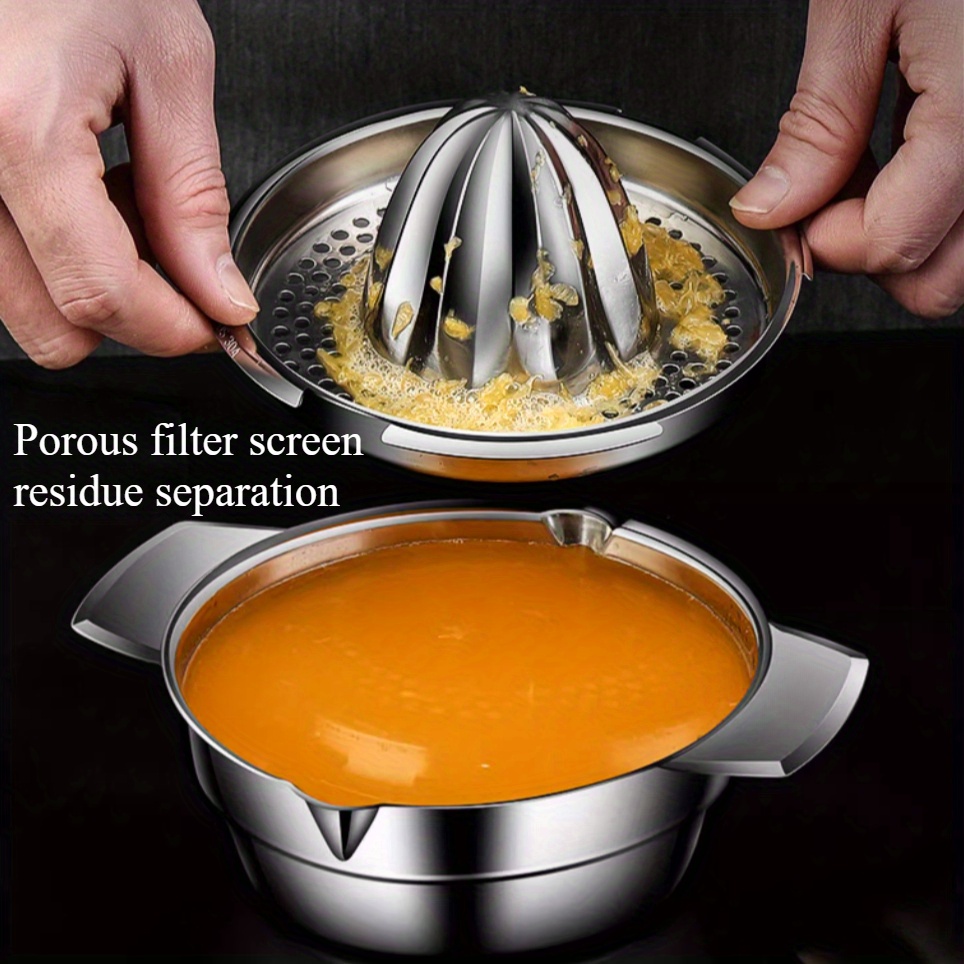 Manual Stainless Steel Lemon O - огляд і ціна Citrus Juicer Bar