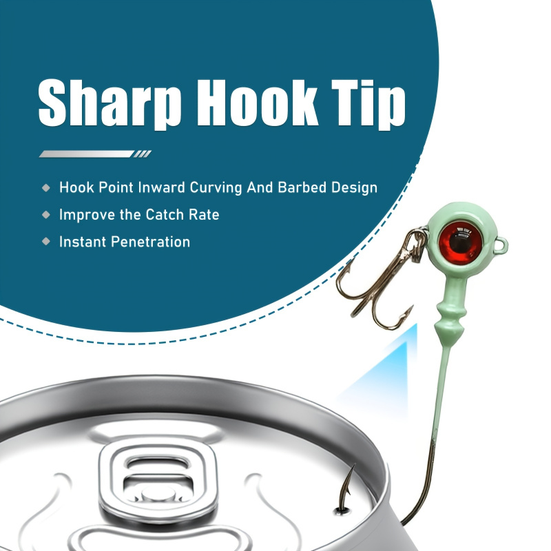 5pcs   Double-Hook Jig Heads,  - огляд і ціна Jigger Double Sided