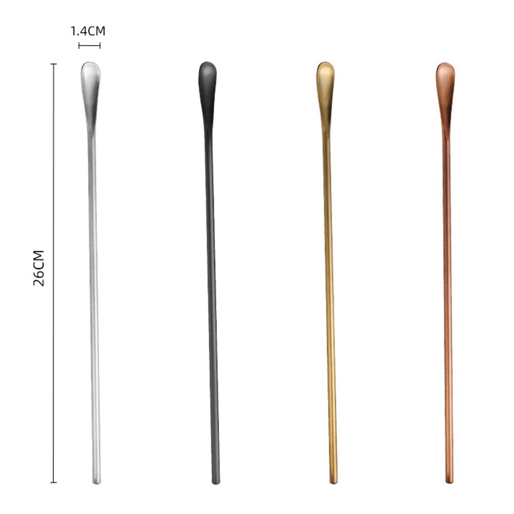 2Pcs Stainless Steel Cocktail  - огляд і ціна Bar Spoon Twisted