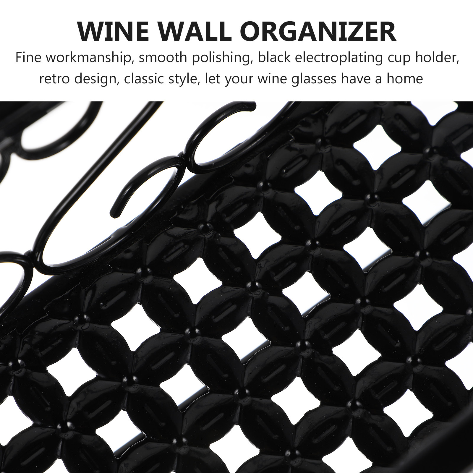 1Pcs Wall Mount Wine Bottle Ra - огляд і ціна Home Bar Setup