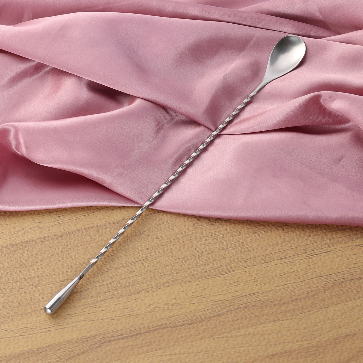 304 Stainless Steel Cocktail P - огляд і ціна Bar Spoon Twisted