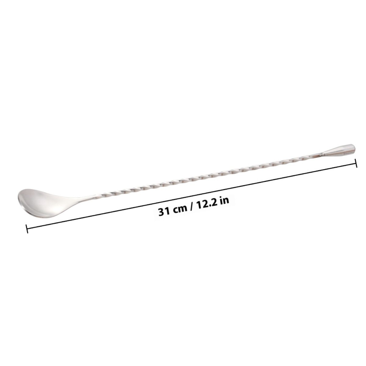 304 Stainless Steel Cocktail P - огляд і ціна Bar Spoon Twisted