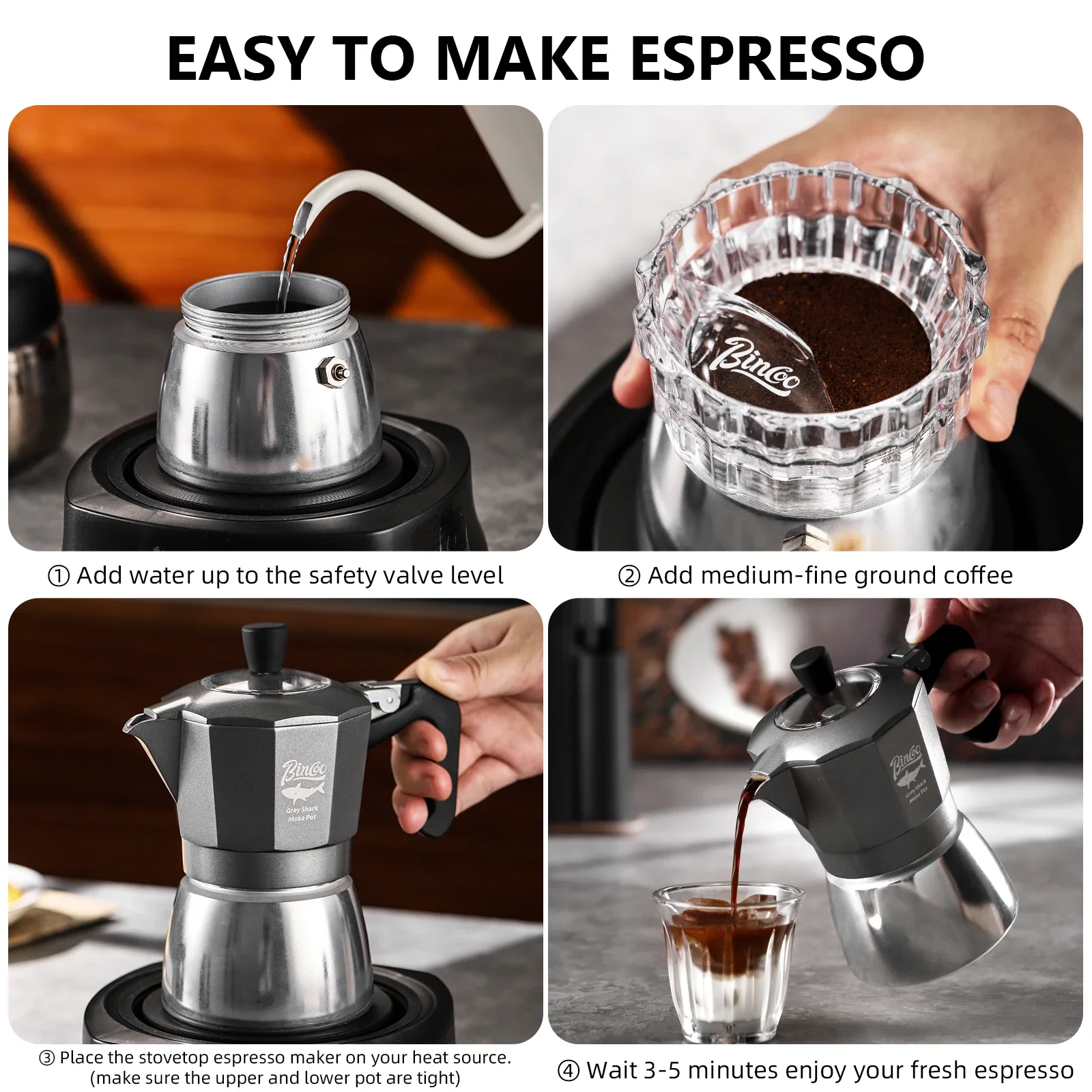 Bincoo 2 Cups Double Valve Mok - огляд і ціна Home Barista