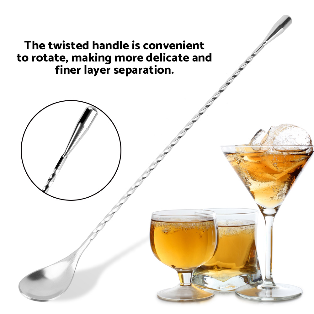Stainless Steel Bar Spoon Long - огляд і ціна Bar Spoon Twisted
