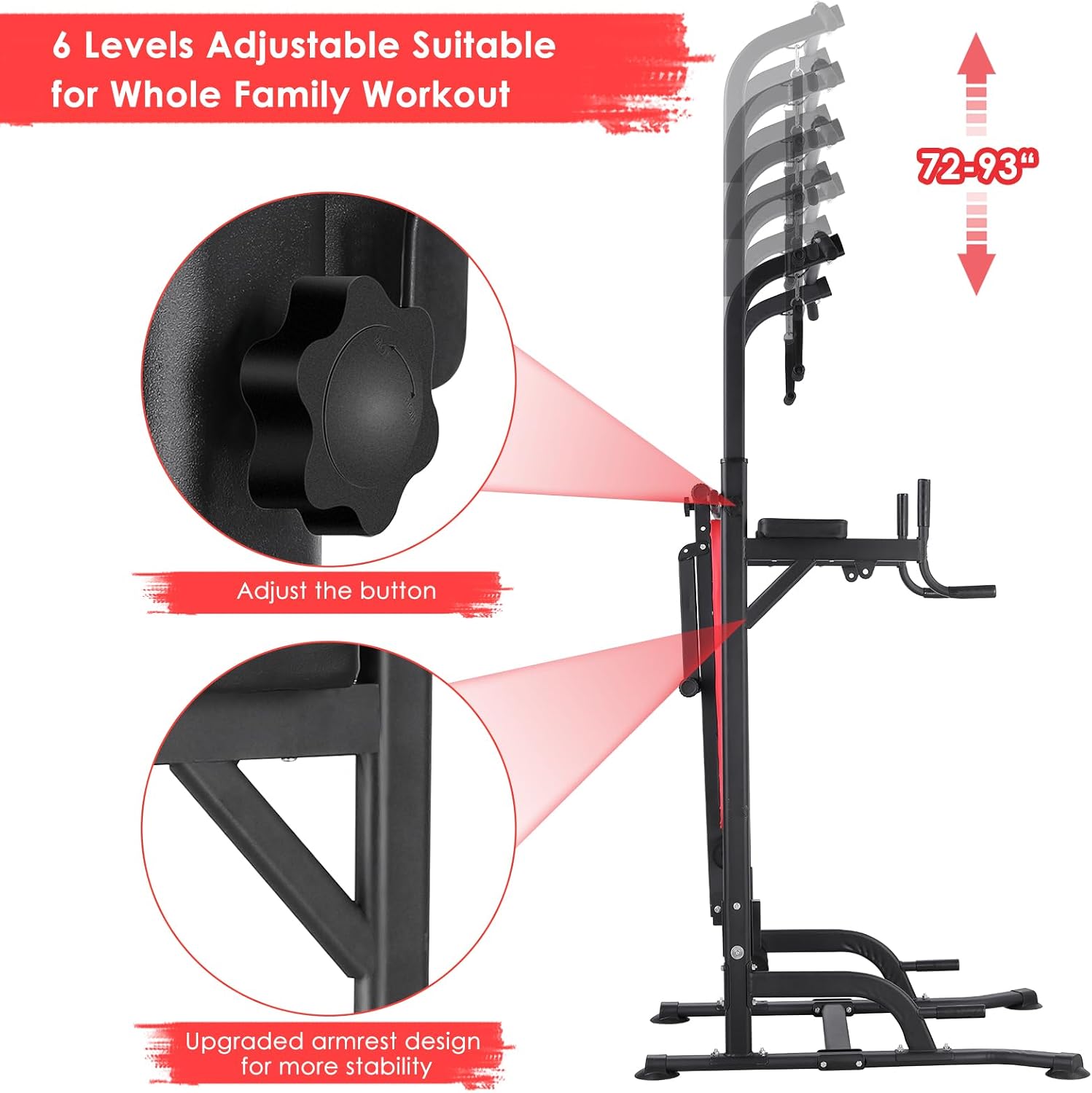 Power Tower with Bench, Pull U - огляд і ціна Home Bar Stand