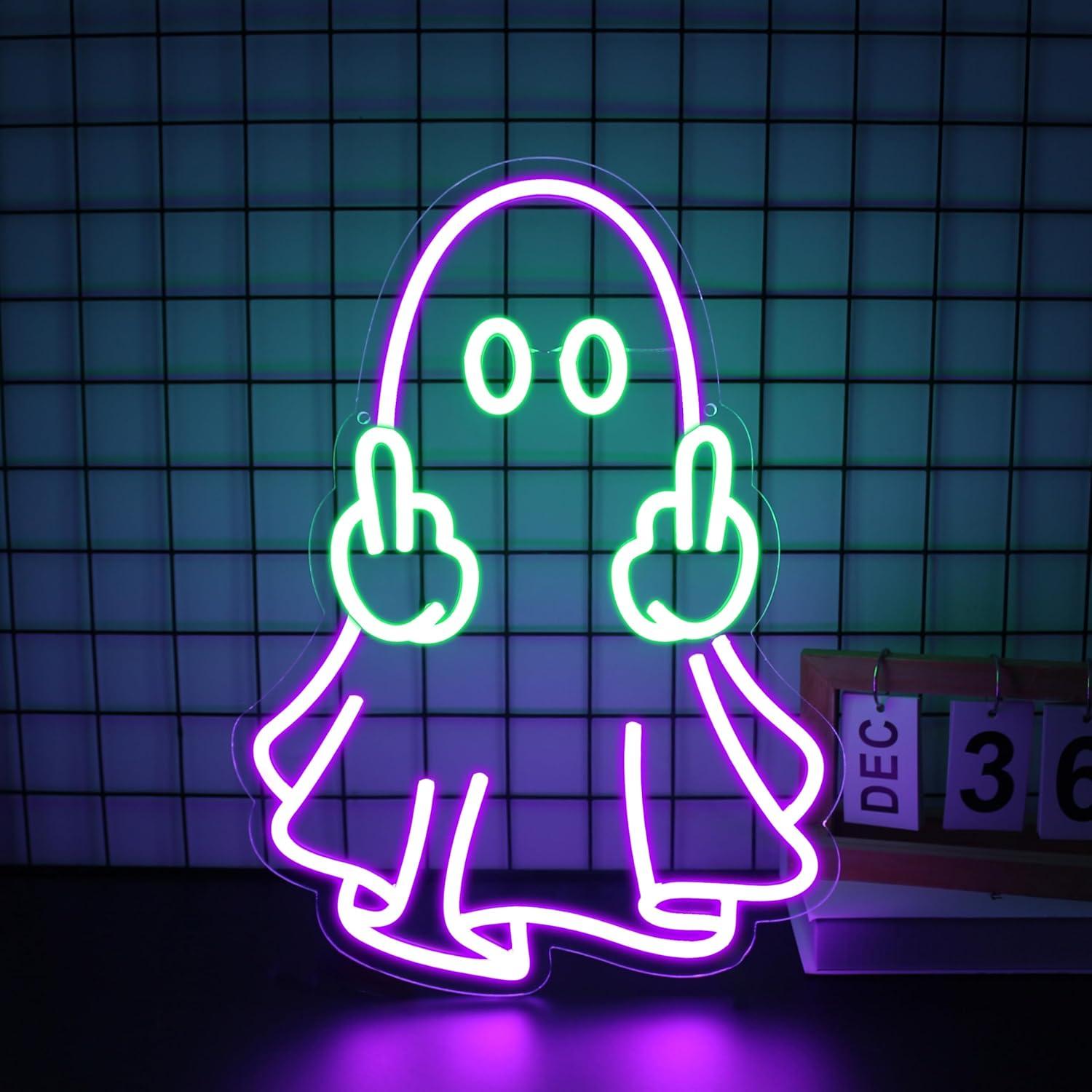 Ghost Neon Sign USB Powered LE - огляд і ціна Home Bar Signs