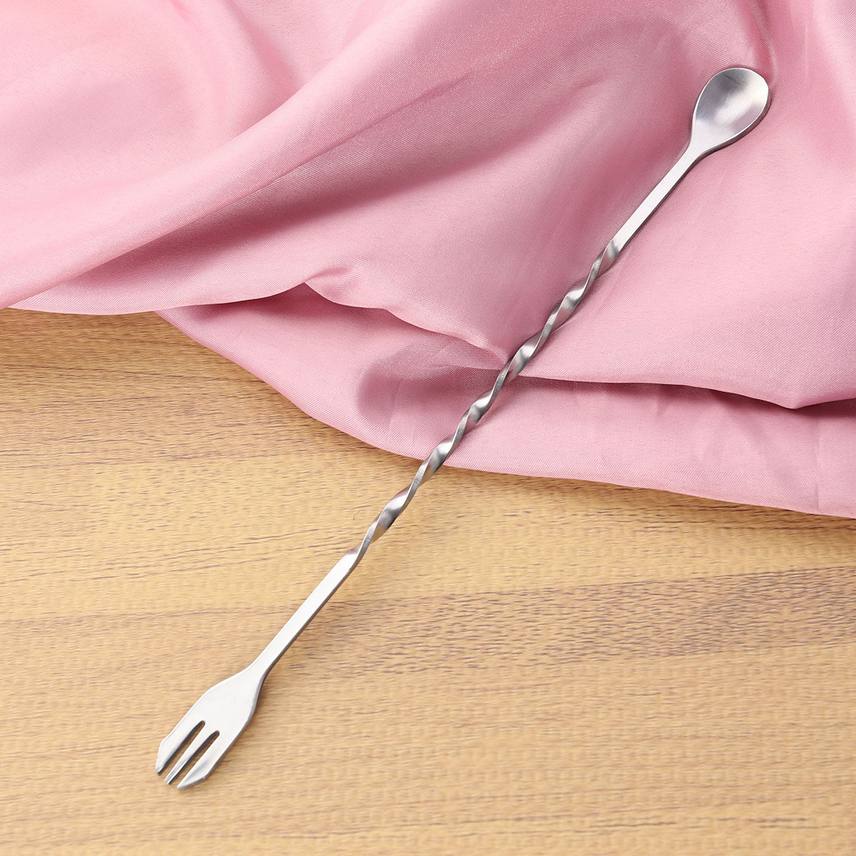 304 Stainless Steel Cocktail T - огляд і ціна Bar Spoon Twisted