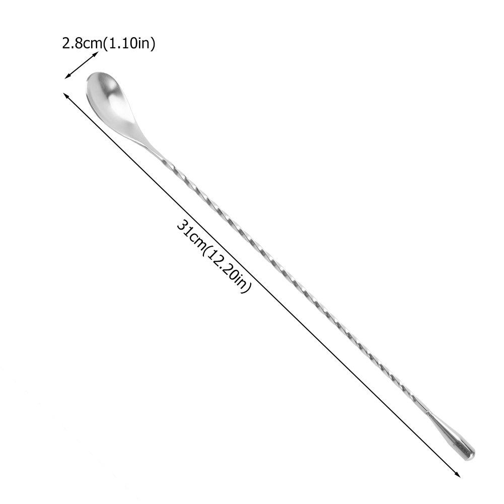 Long Stirring Spoon Stainless  - огляд і ціна Bar Spoon Twisted