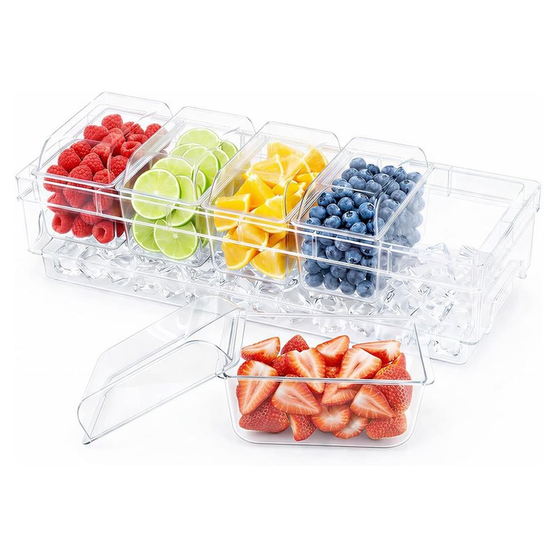 AB46-For Bar Supplies, Chilled - огляд і ціна Garnish Tray Set
