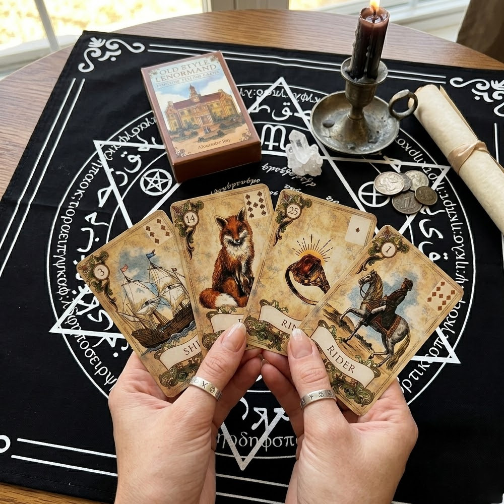 38-Card Retro-Style Lenormand  - огляд і ціна Cocktail Recipe Book