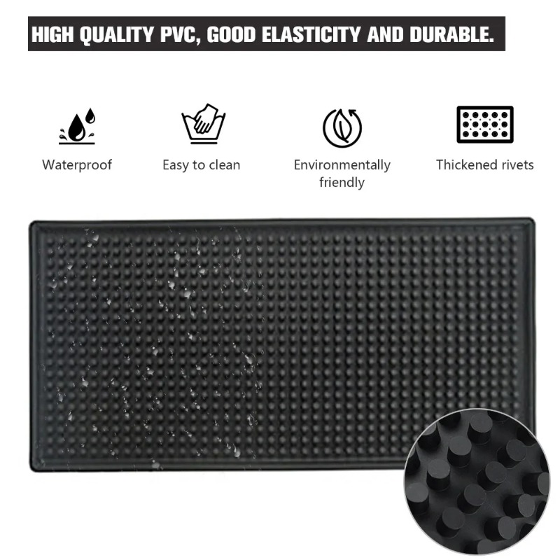Bar Mat Rubber Dish Drying Mat - огляд і ціна Bar Mat Rubber