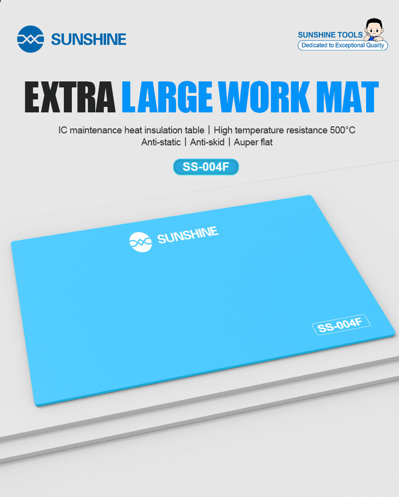 SUNSHINE SS-004F Large Silicon - огляд і ціна Bar Mat Rubber