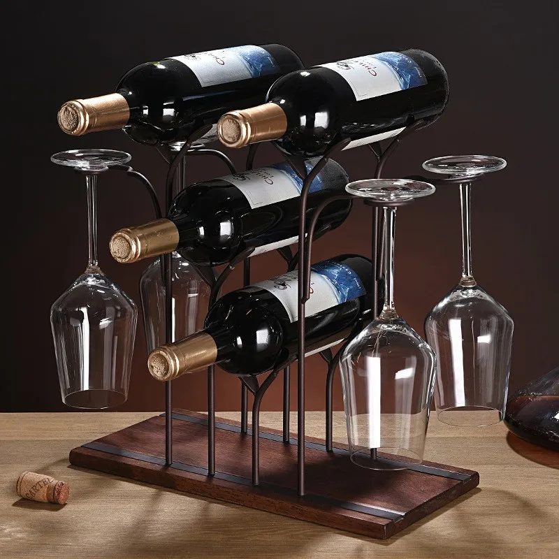 Creative Red Wine Rack Home De - огляд і ціна Home Bar Setup