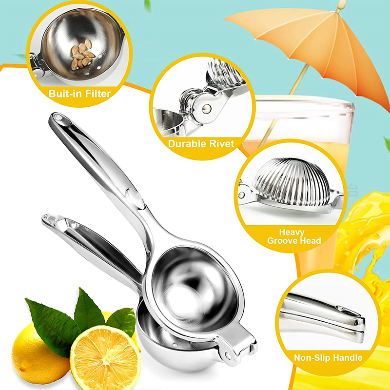 Manual Lemon Squeezer Zinc All - огляд і ціна Citrus Juicer Bar