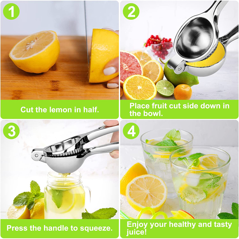 Manual Lemon Squeezer Zinc All - огляд і ціна Citrus Juicer Bar