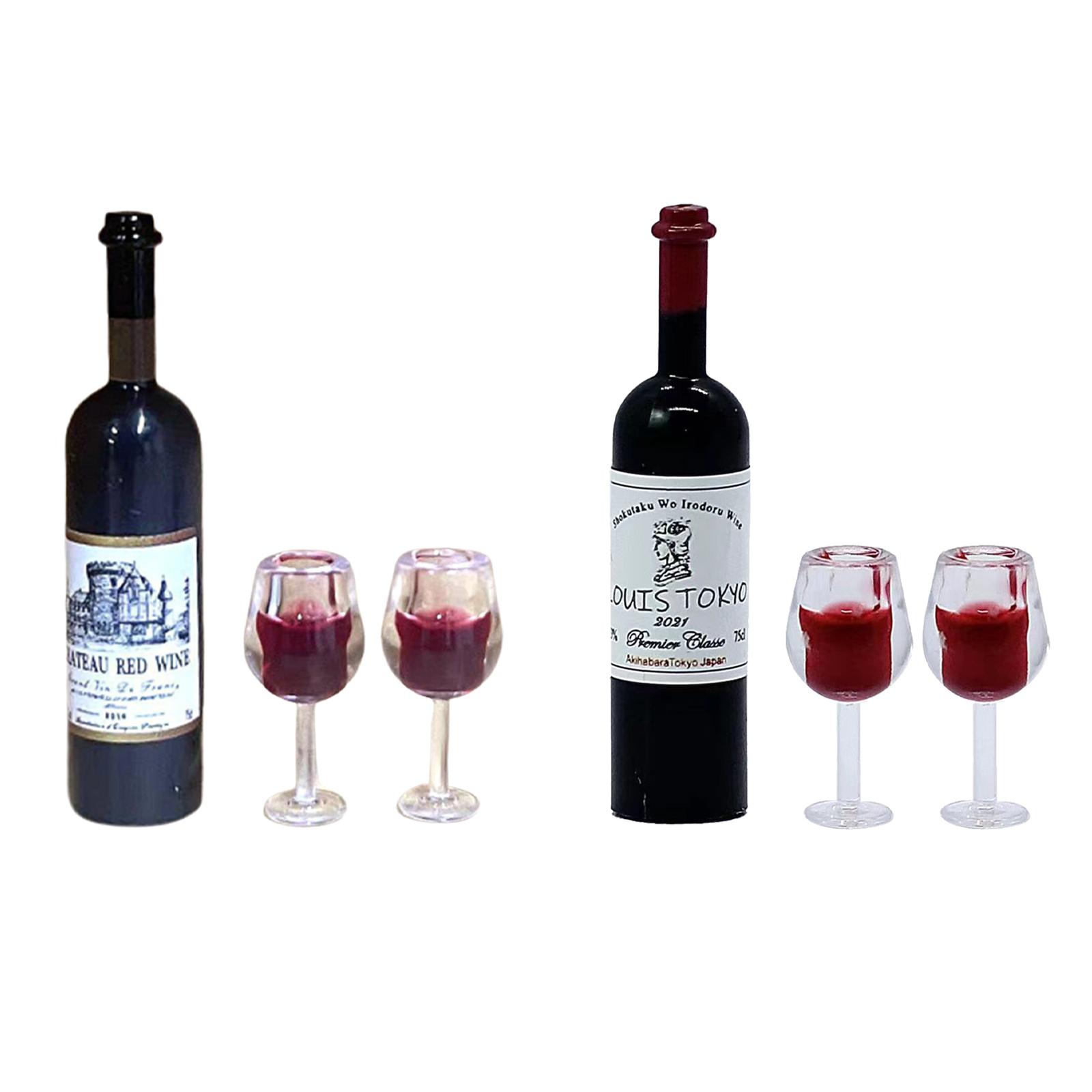 1/12 Scale Dollhouse Wine Bott - огляд і ціна Home Bar Setup