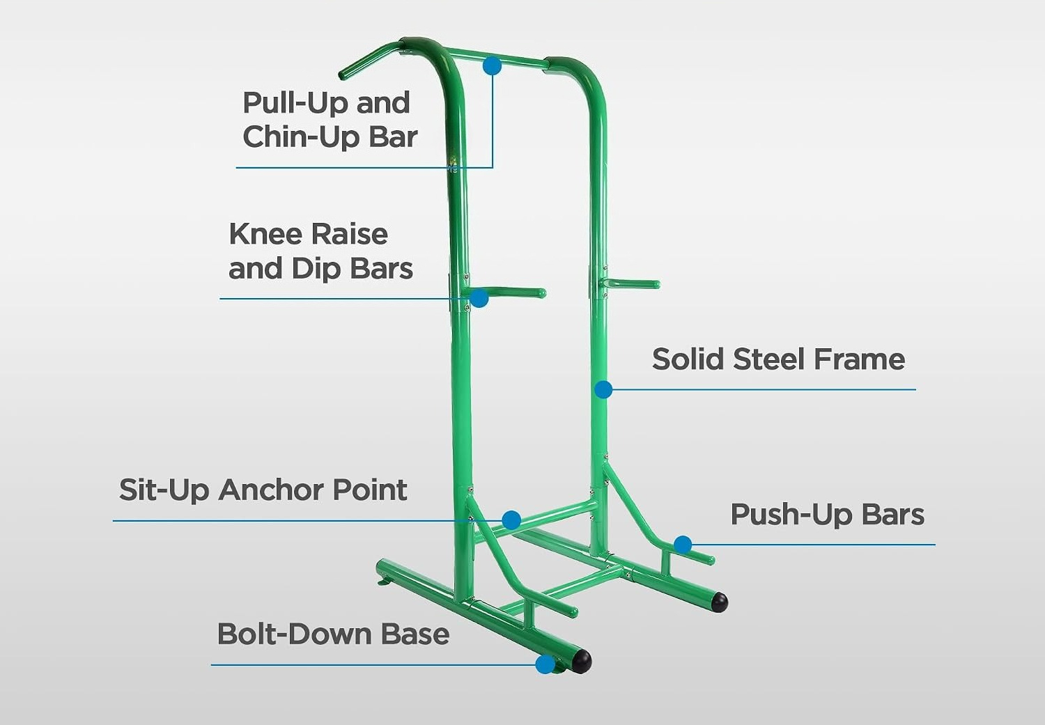Free Standing Pull Up Bar Towe - огляд і ціна Home Bar Stand