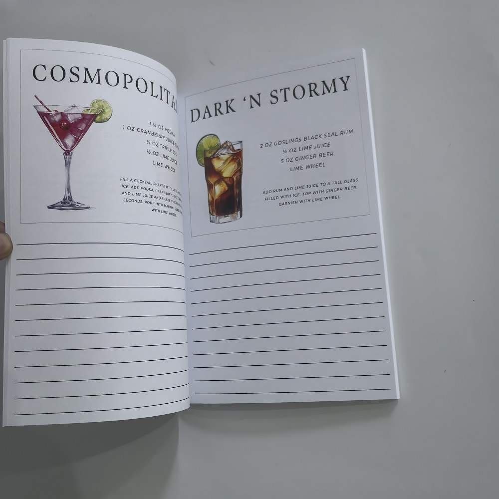 Cocktails Recipe A Collection  - огляд і ціна Cocktail Recipe Book
